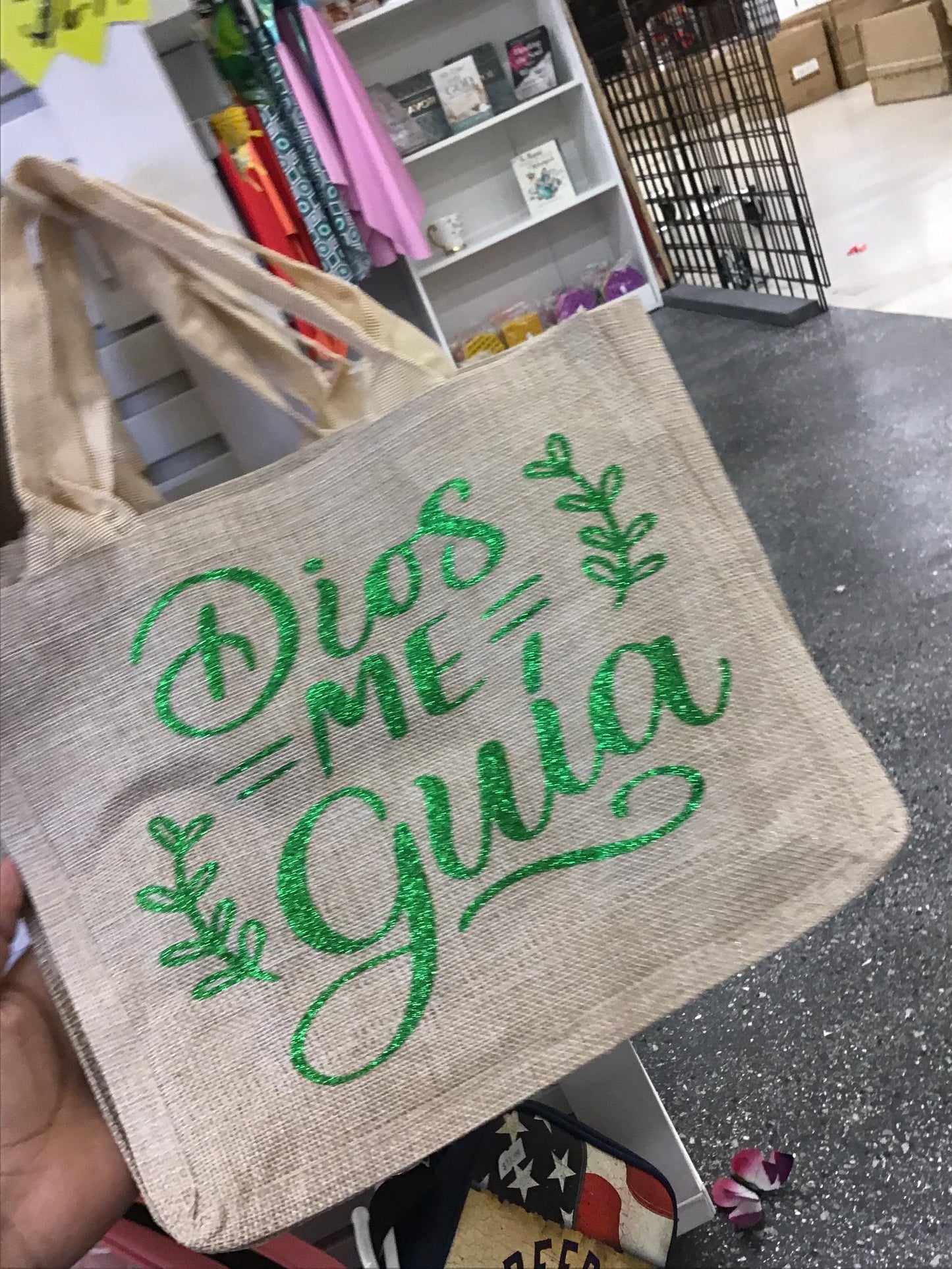 Dios me guía bolsa para biblias