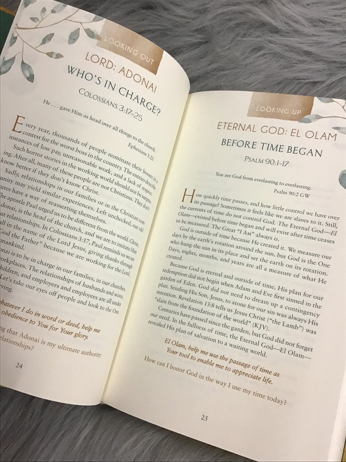 Reflections on the names of God