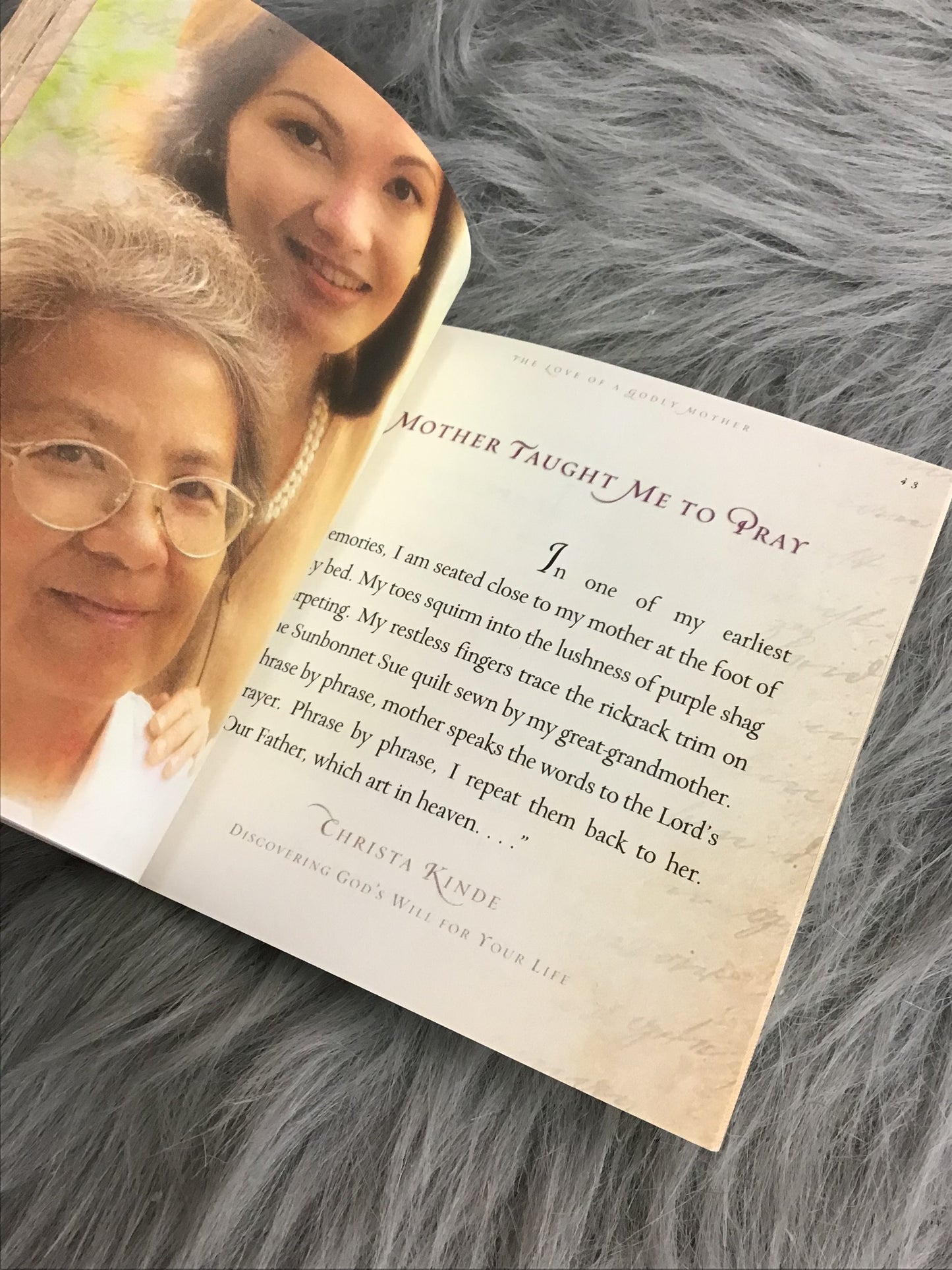 The love of a Godly mother