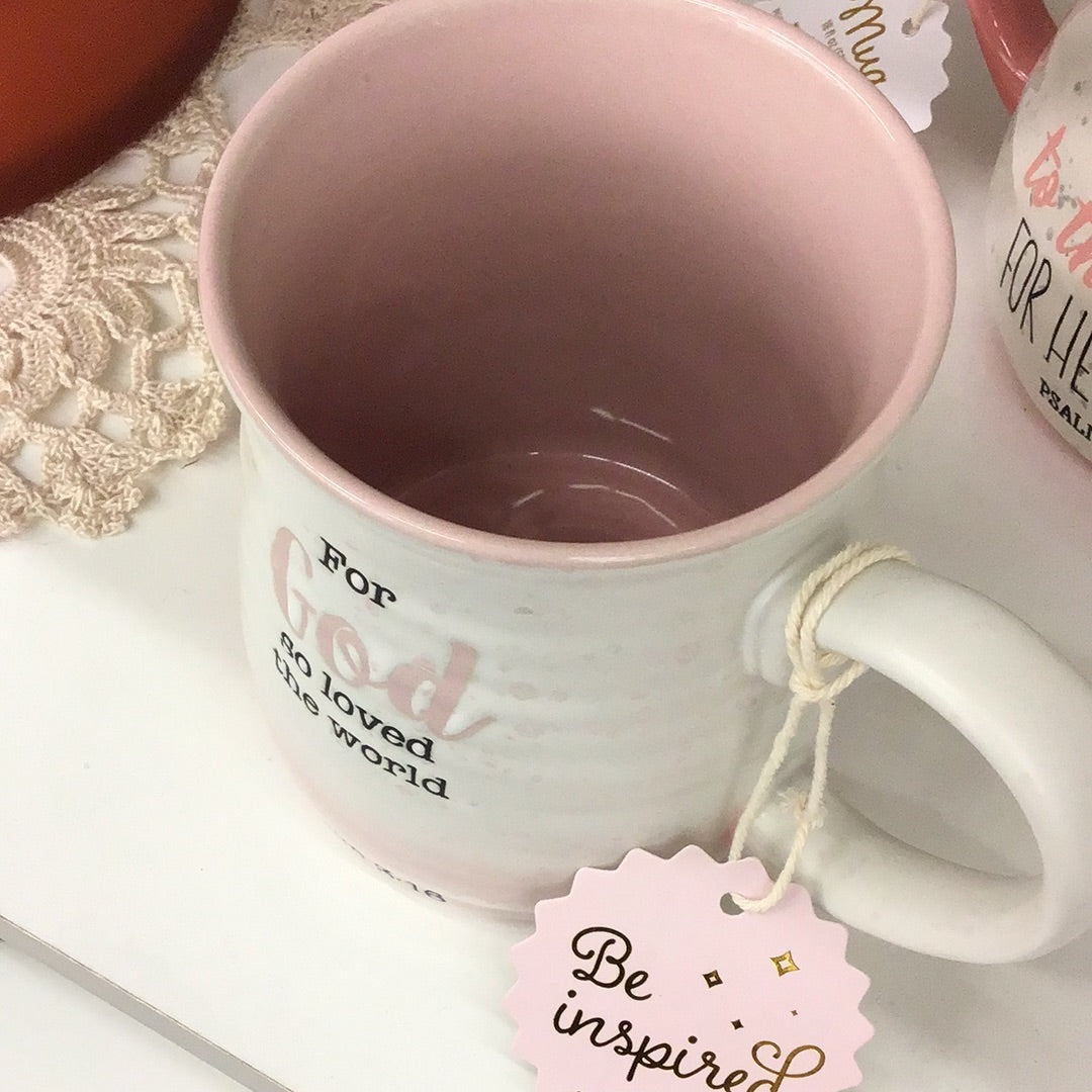 For God so loved the world mug