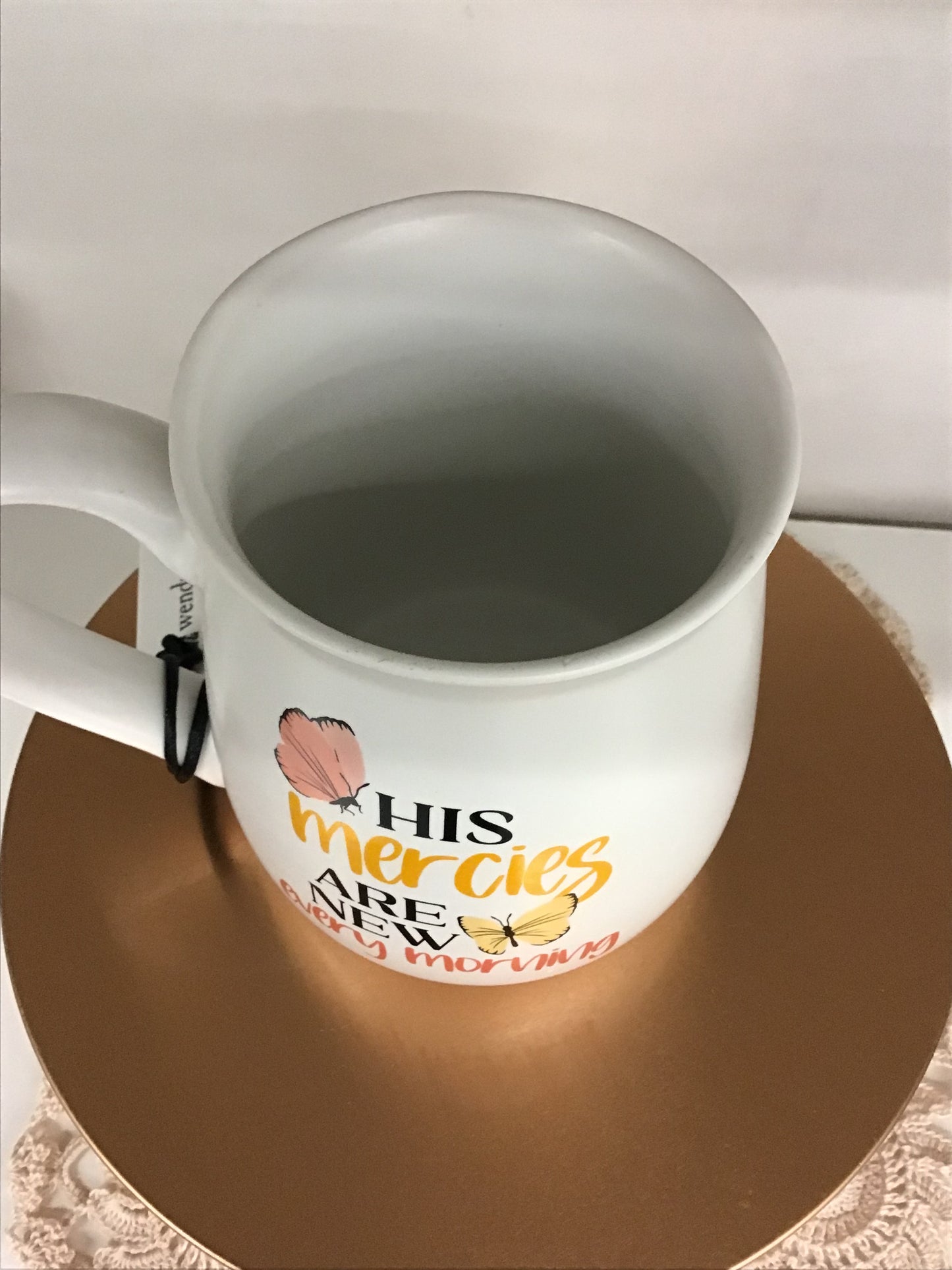 His mercies are new mug
