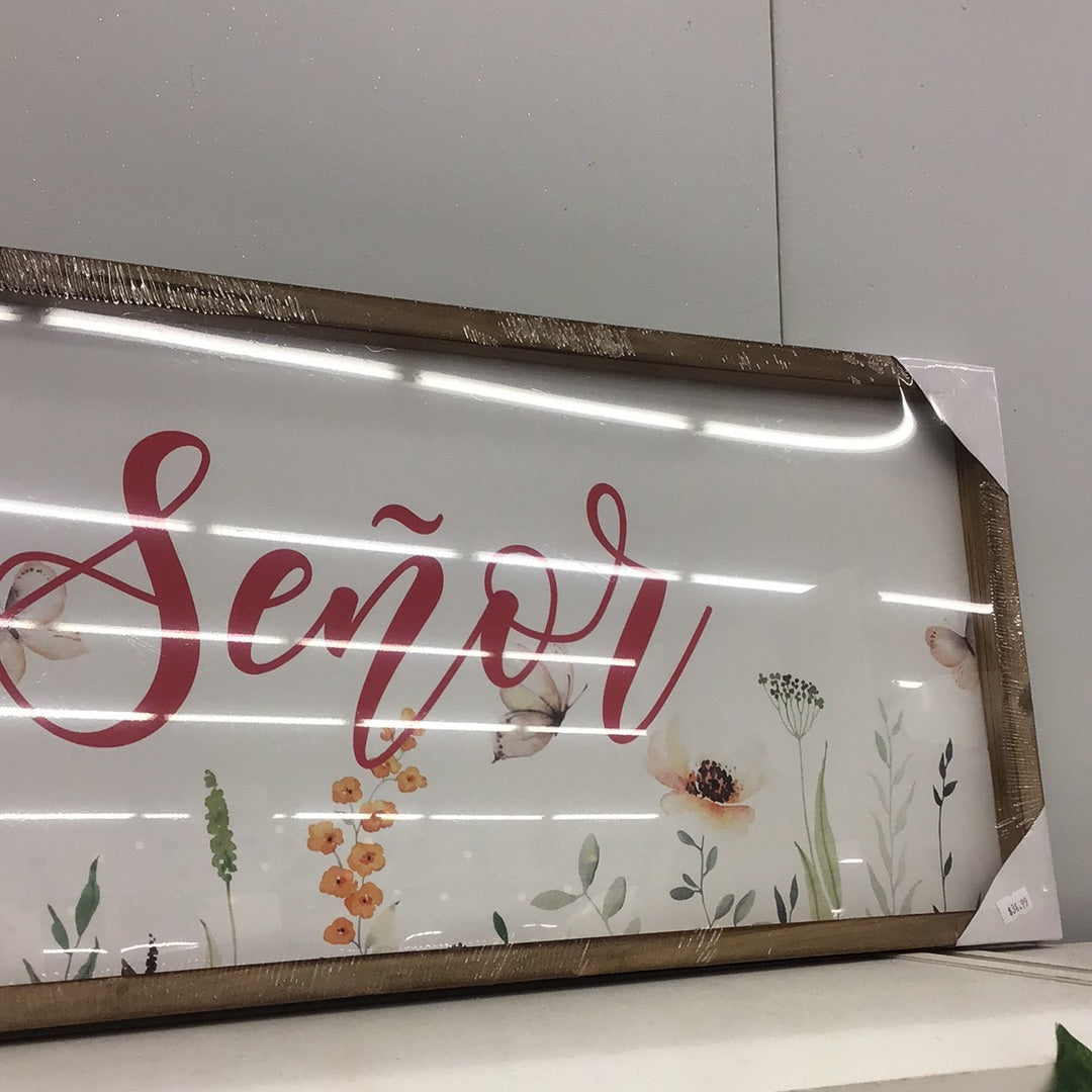 Proverbios 31:30 wood frame