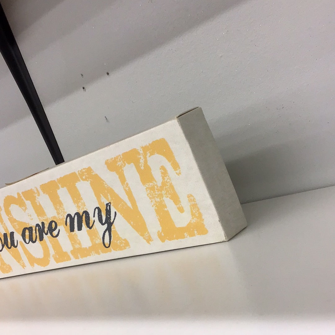 You are my sunshine wall Decor canvas