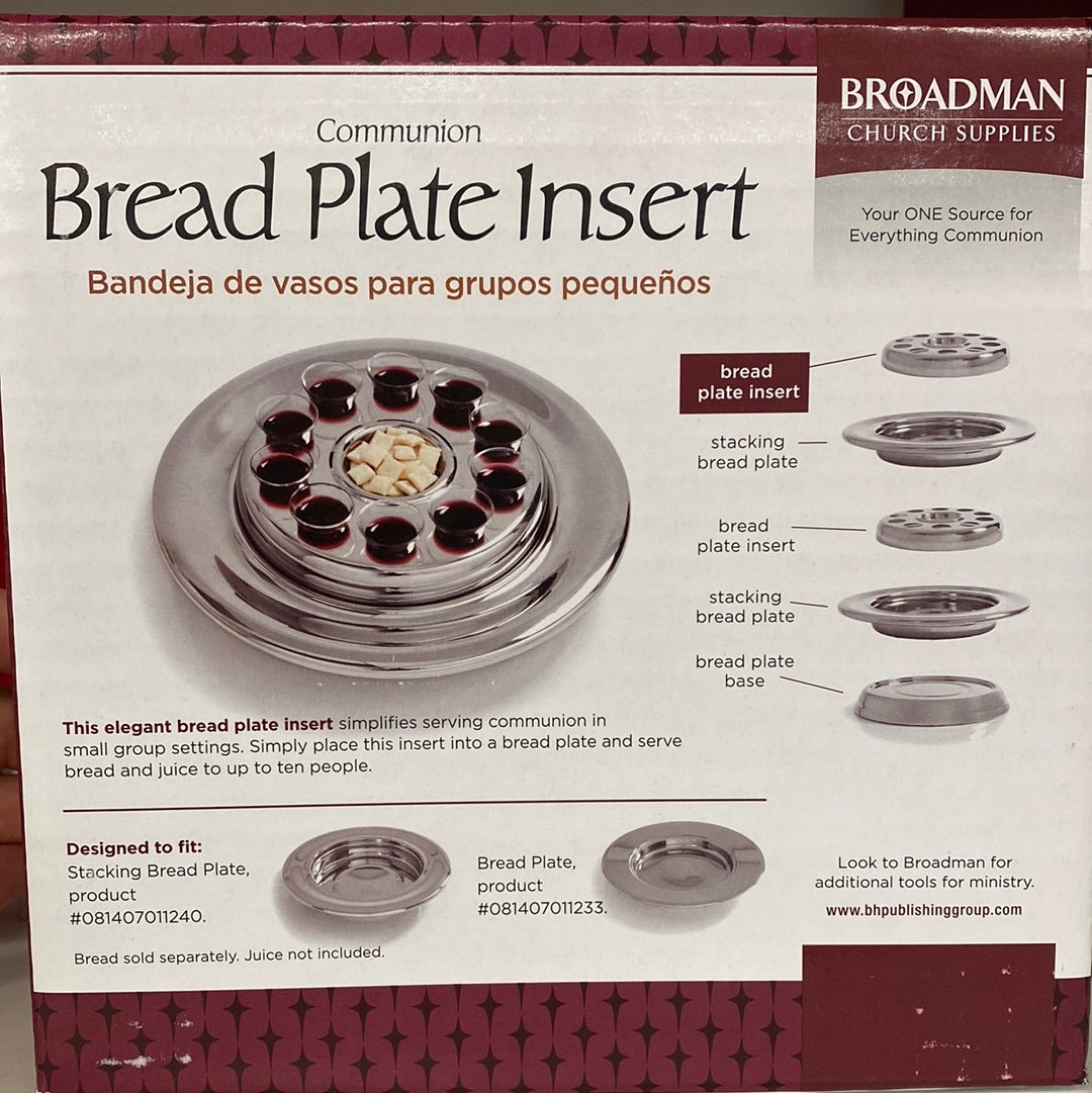 Bandeja de vasos/bread plate insert (small)