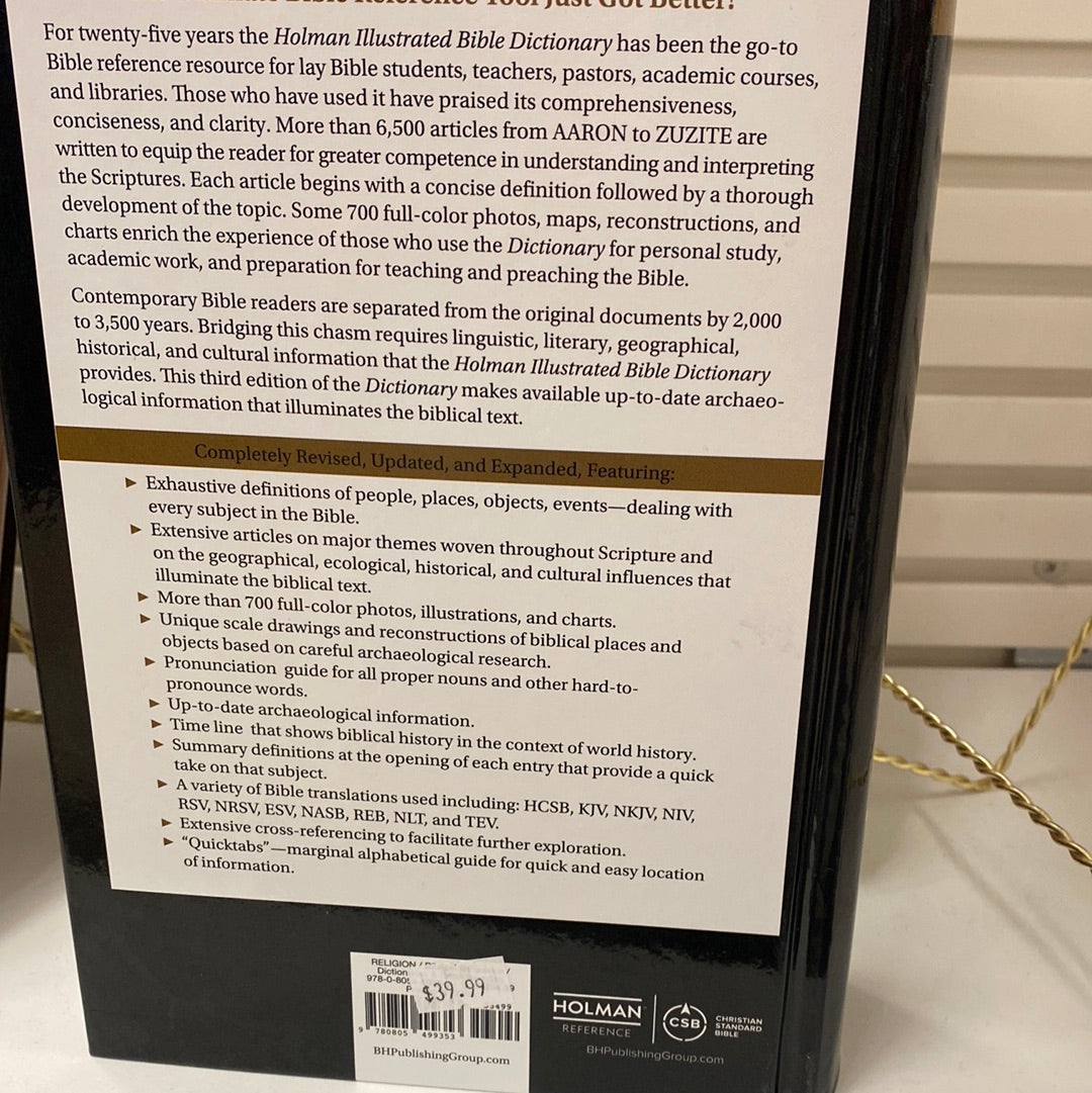 Illustrated Bible dictionary