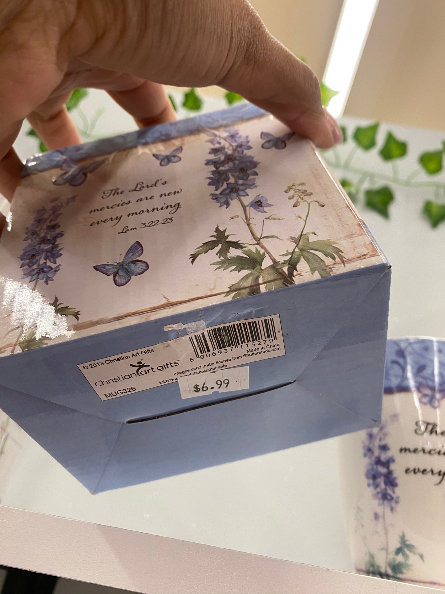 The Lords mercies are new cup