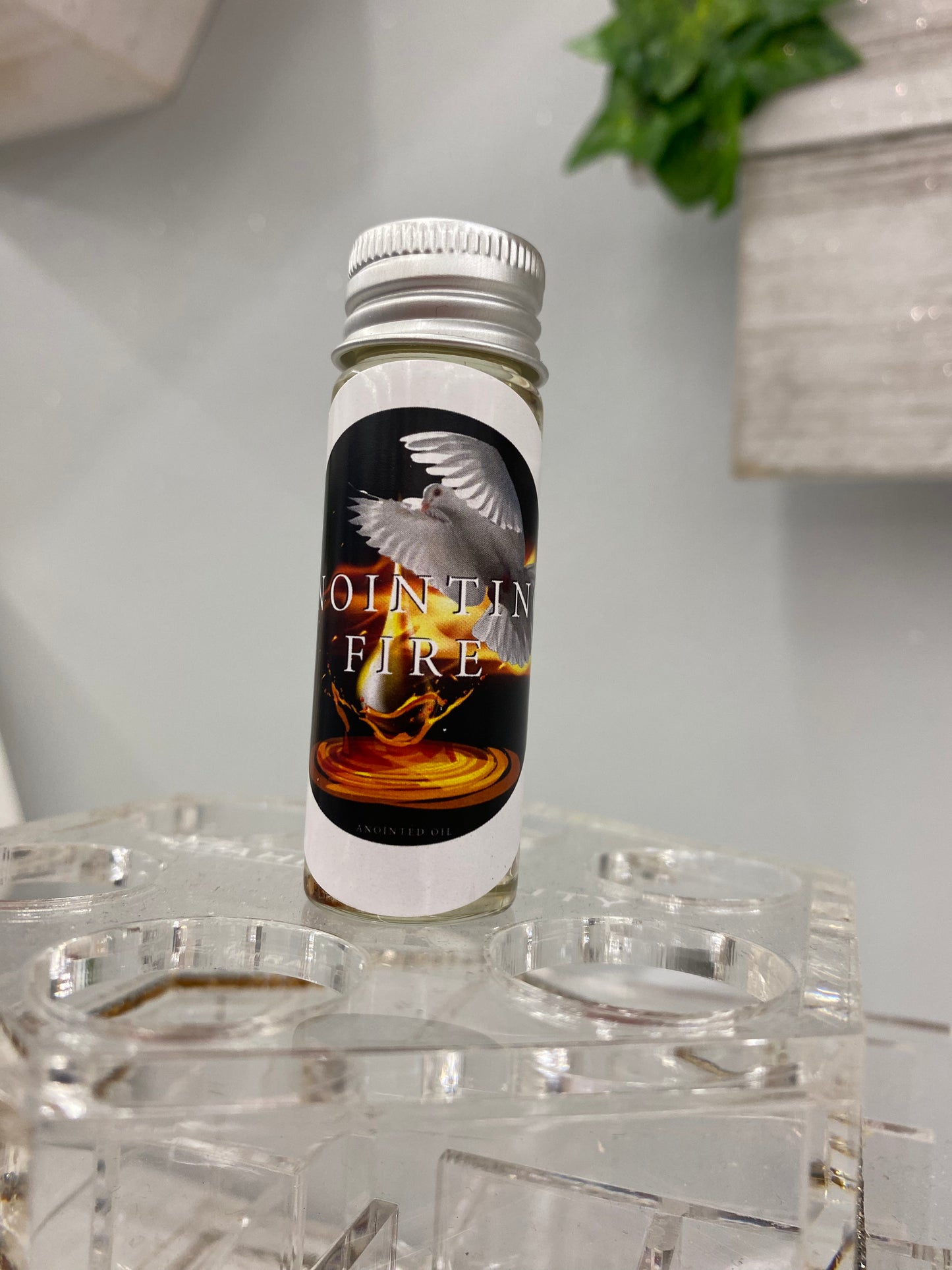 Anointing oil Tin screw lid