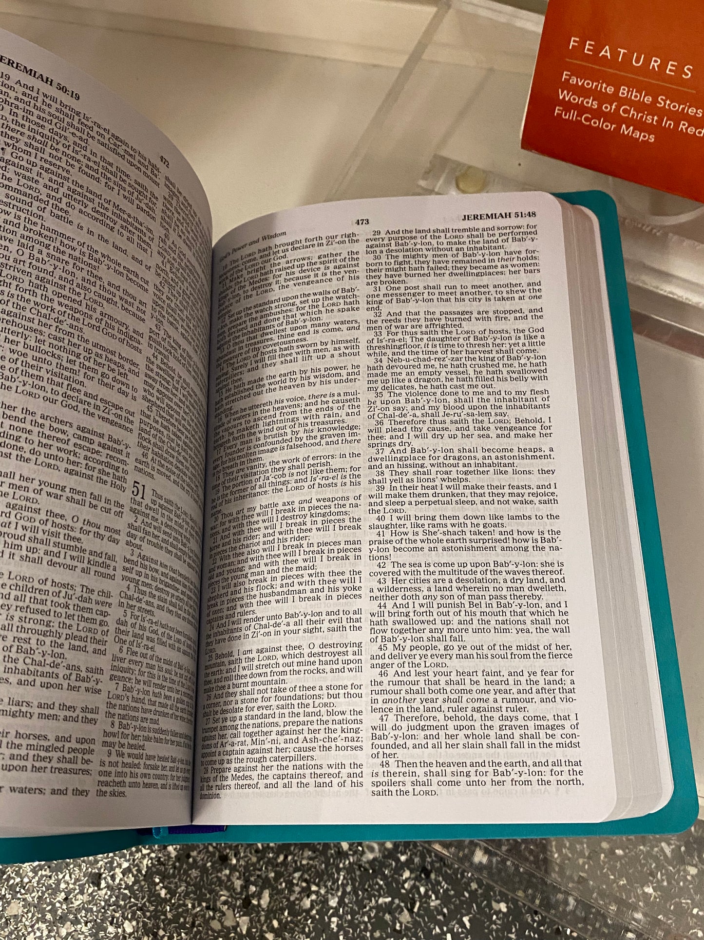 Purple KJV Bible