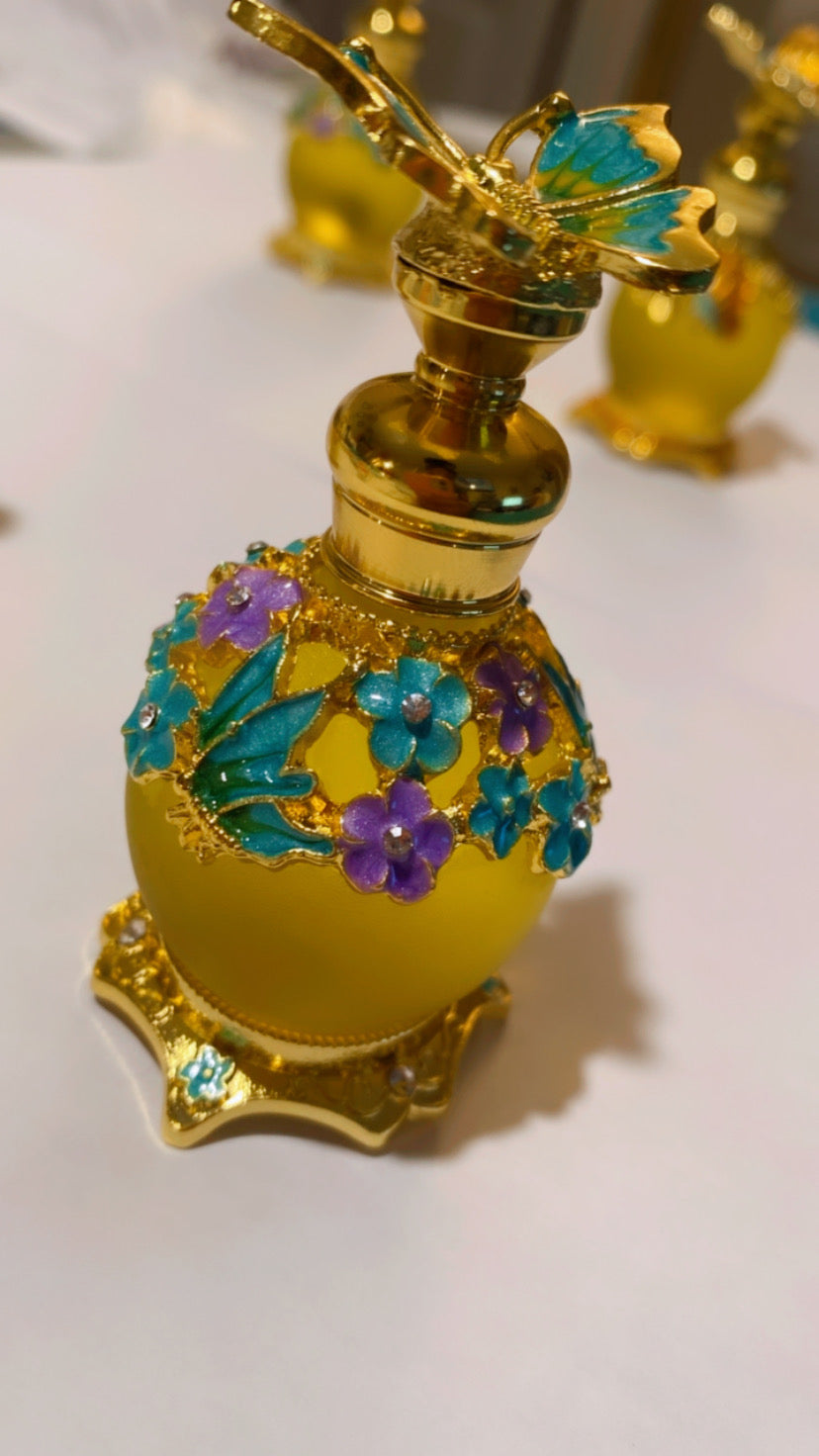 Blue and purple butterfly anointing oil