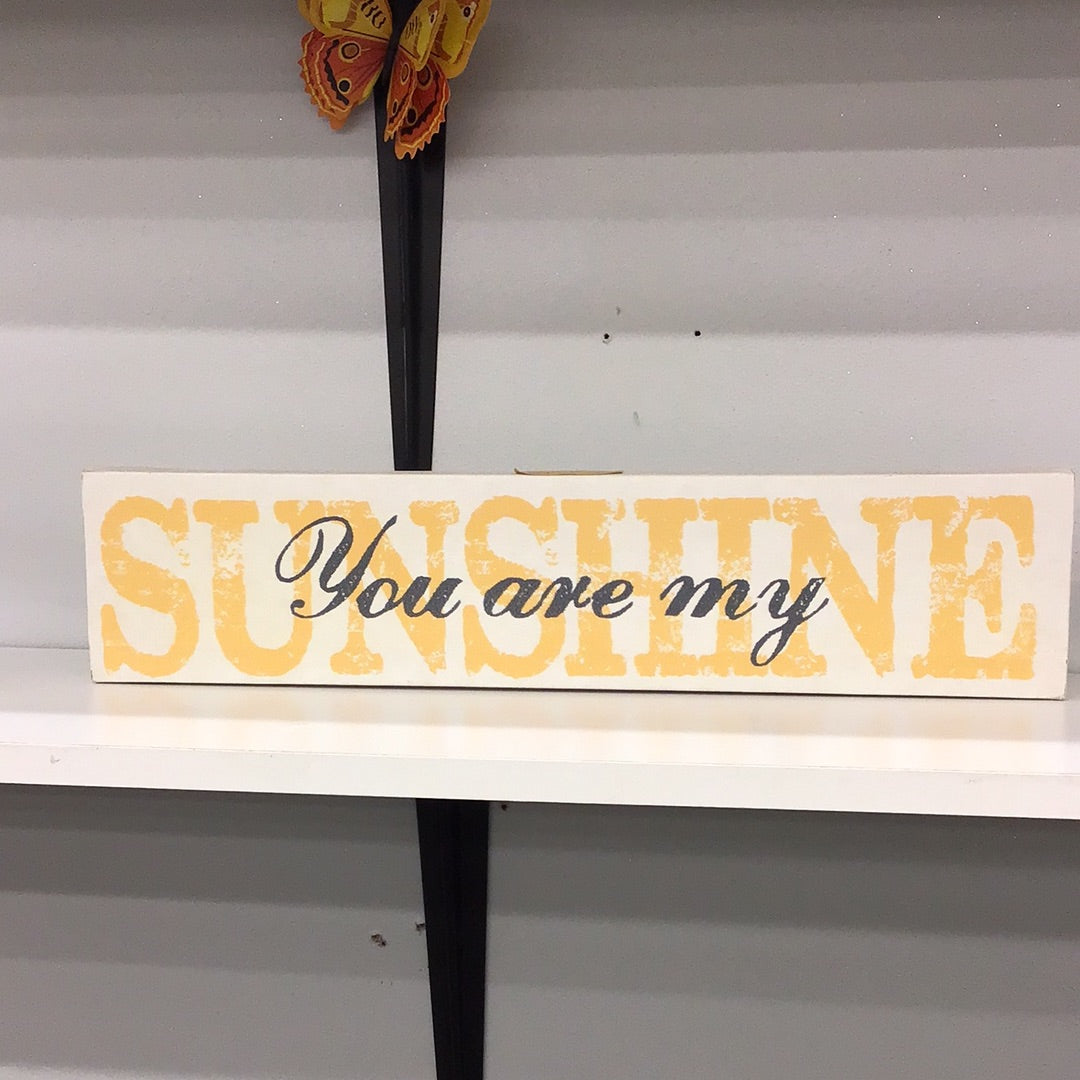 You are my sunshine wall Decor canvas