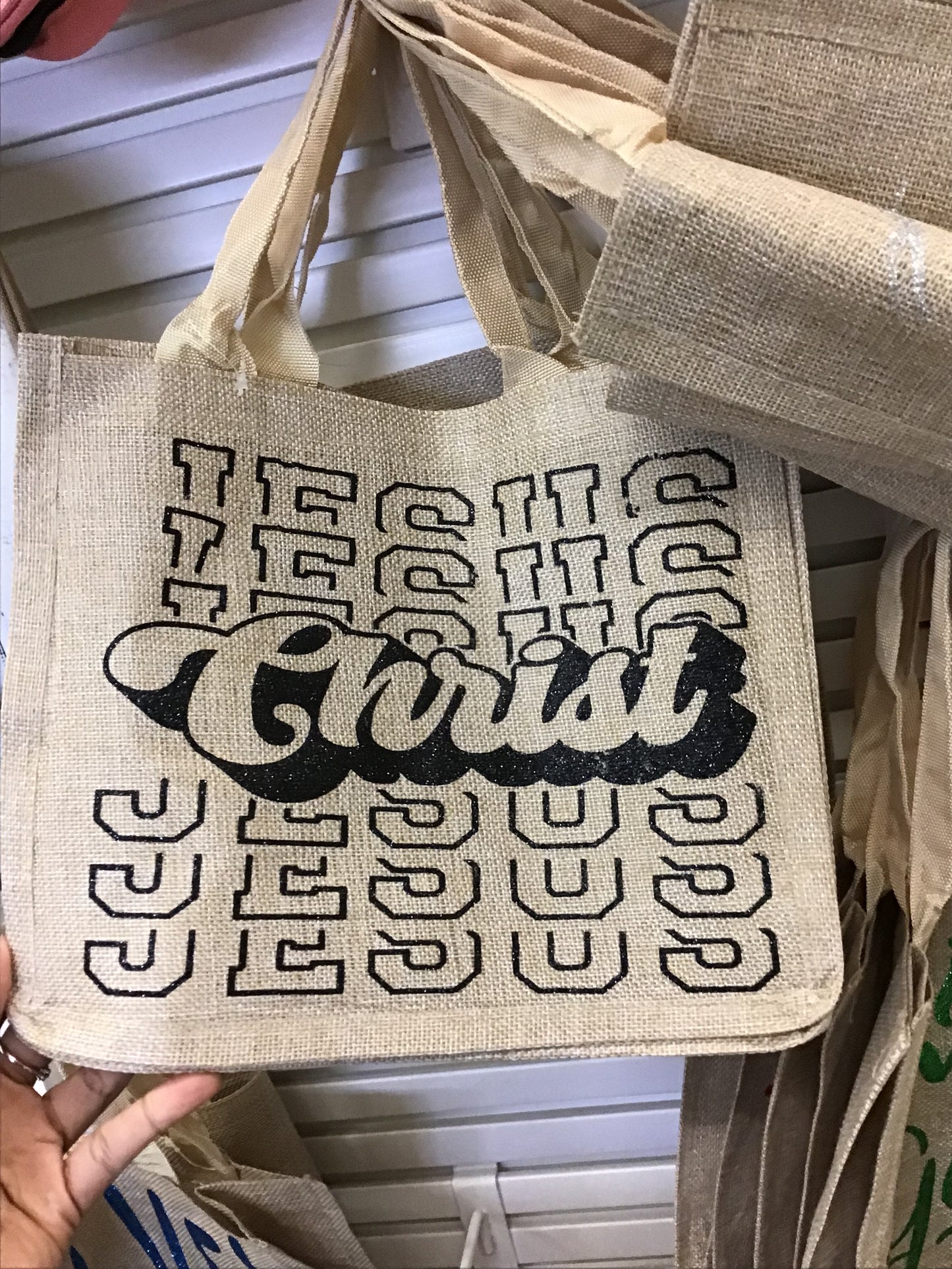 Jesus Christ Bible bag