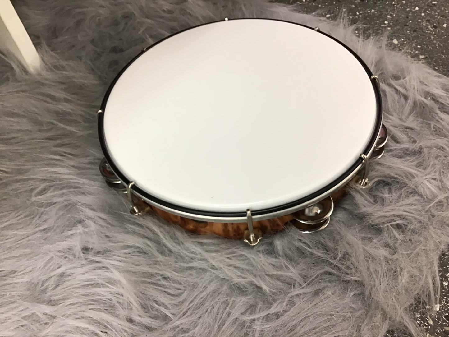 Wooden Percussion Tambourine