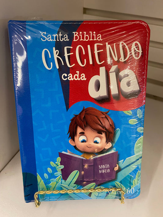 Santa biblía para niños con zipper