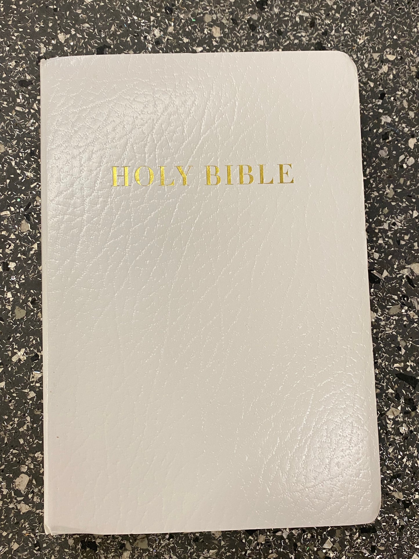 Holy Bible white