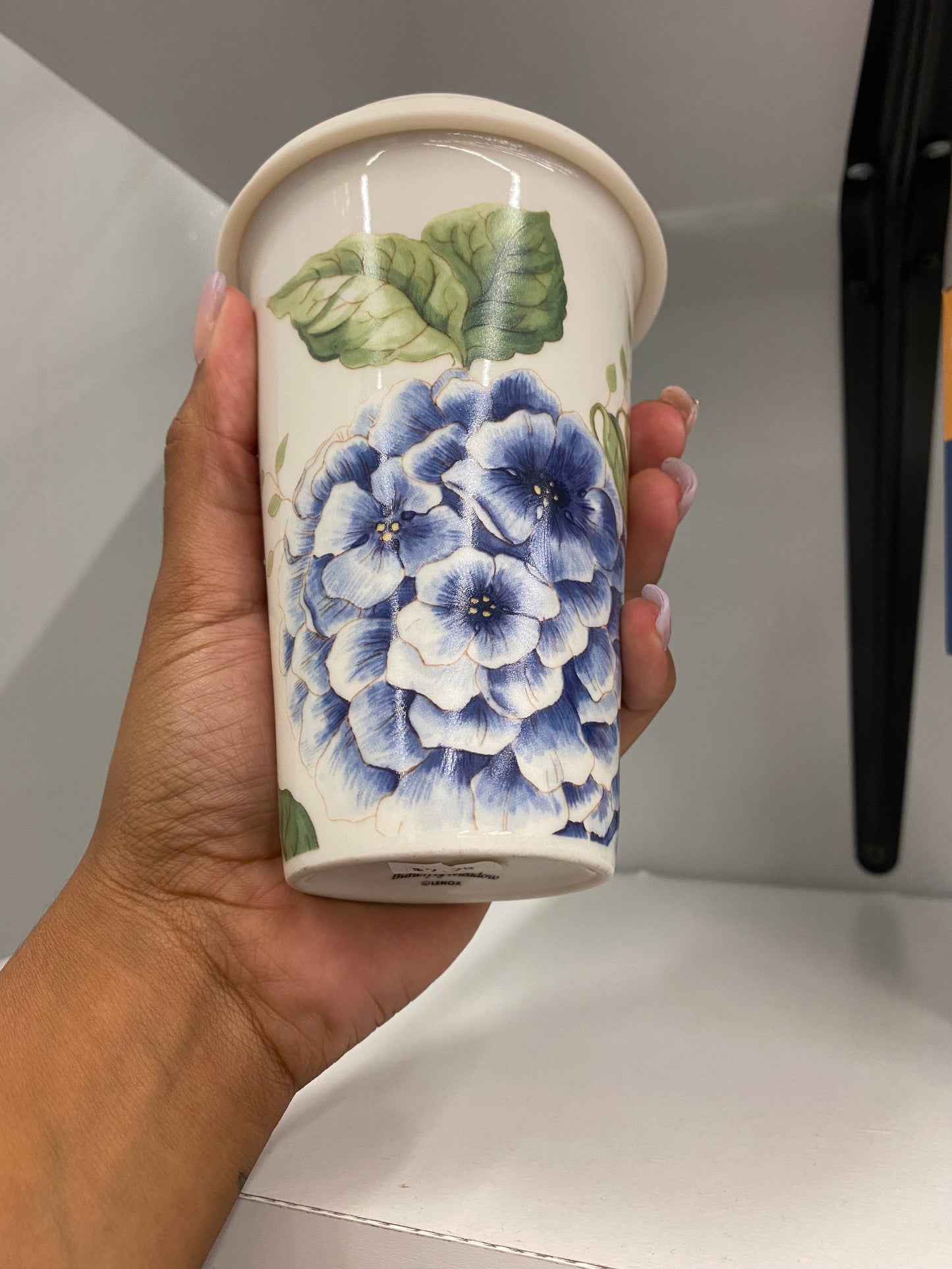 Ceramic butterly mug